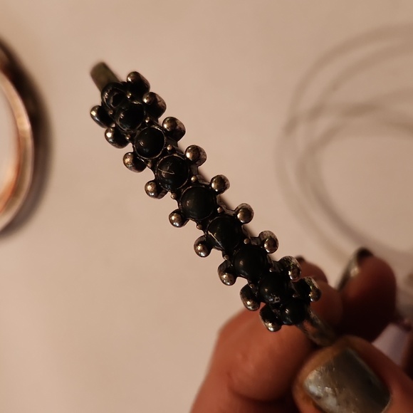 80s vontage metal bracelet bangle lot - Picture 5 of 6